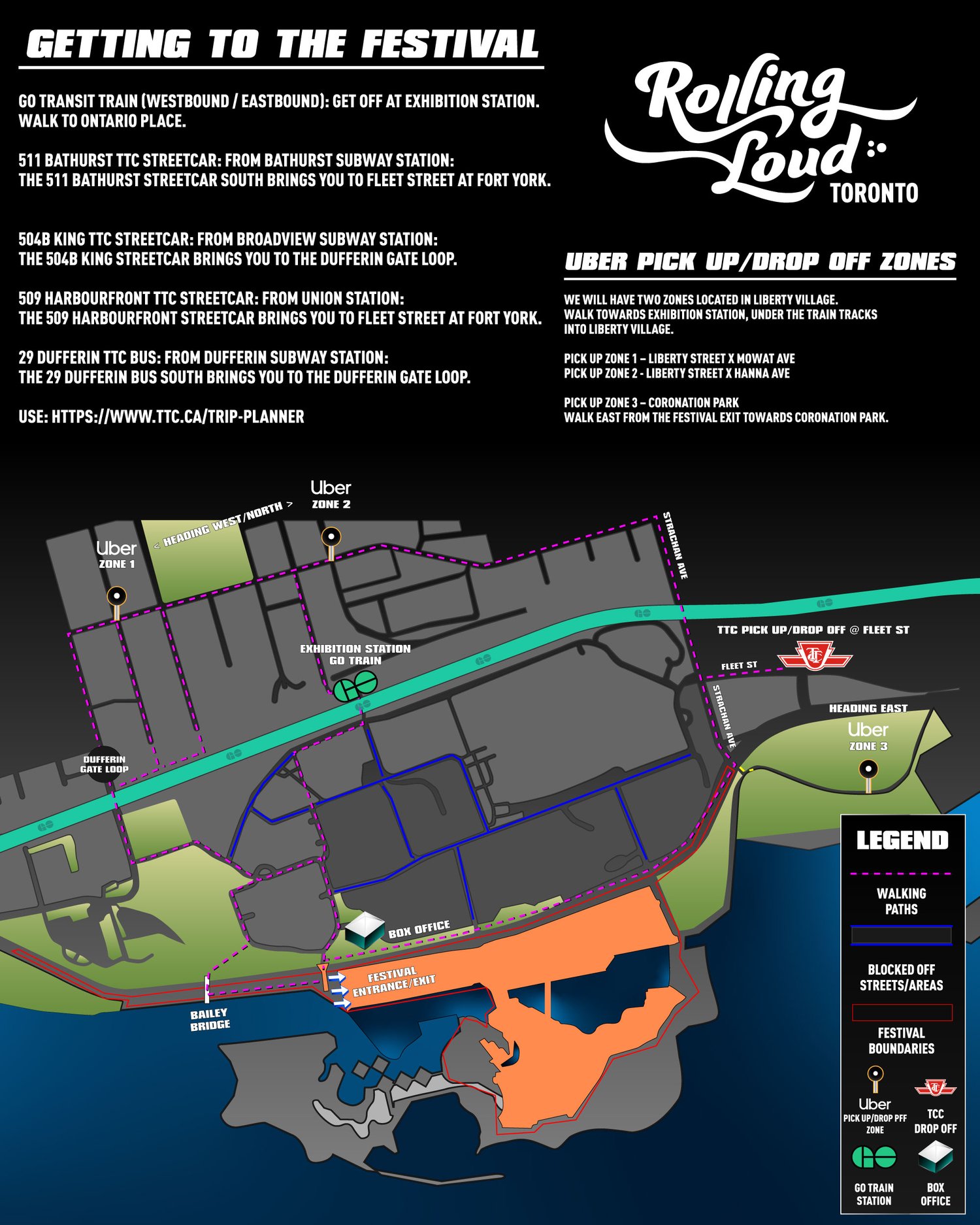 Rolling Loud Toronto 2024 Travel